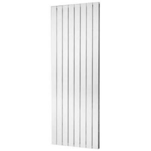 Plieger Cavallino Retto designradiator verticaal enkel middenaansluiting 1800x602mm 1205W mat zwart 7250322