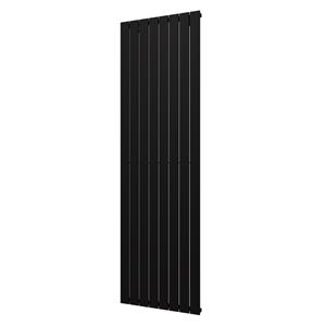 Plieger Cavallino Retto designradiator verticaal enkel middenaansluiting 2000x602mm 1332W mat zwart 7250323