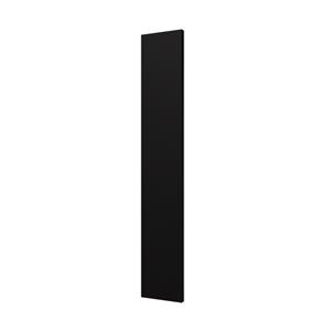Plieger Perugia designradiator verticaal middenaansluiting 1806x304mm 535W mat zwart 7250418
