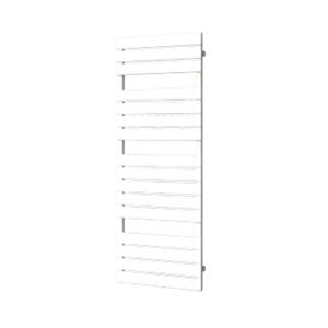 Plieger Genua M designradiator horizontaal middenaansluiting 1520x550mm 800W zwart grafiet (black graphite) 7250664