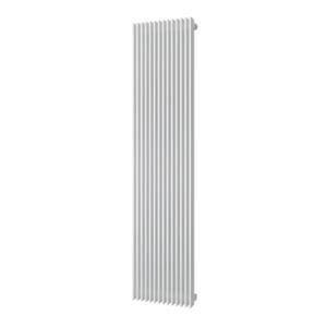 Plieger Antika Retto designradiator verticaal middenaansluiting 1800x415mm 1556W mat zwart 7250297