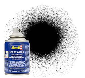 revell Spray schwarz, seidenmatt