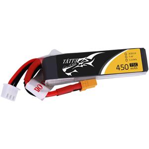 Tattu Modellbau-Akkupack (LiPo) 7.4V 450 mAh Zellen-Zahl: 2 75 C Softcase XT30