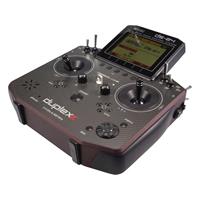 Jeti DS-24 Carbon Line, Multimode Donkerrood RC handzender 2,4 GHz Aantal kanalen: 24 Incl. ontvanger