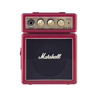 Marshall MS-2R Miniatur-Gitarrenverstärker mit Batteriebetrieb, rot