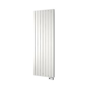 Plieger Cavallino Retto-EL II/Fischio elektrische designradiator verticaal m. wit verwarmingselement 1800x602mm 1200W mat zwart 7250457