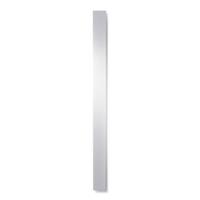 Vasco Beams Mono designradiator aluminium verticaal 1800x150mm 671W - aansluiting 0066 wit structuur (S600) 258015180mb0900