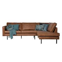 BePureHome Ecksofa Ecksofa Rodeo Rechts - Leder Cognac, freistellbar