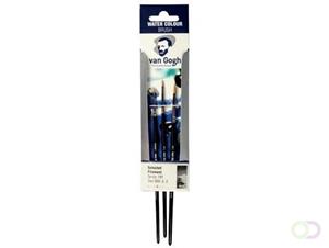 Van Gogh aquarelverf penselenset 191 klein, set met 3 penselen