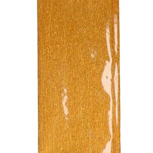 Haza Crepe alu papier glitter goud 150 x 50 cm knutsel materiaal Goudkleurig