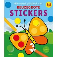 Deltas Mijn eerste plakboek met reuzegrote stickers (2 4 jaar)