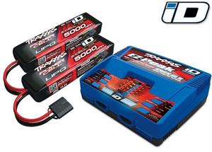 Traxxas Dual EZ Peak Plus Multifunctionele modelbouwlader 100 V, 230 V 8 A Incl. 2 Li-poly accus