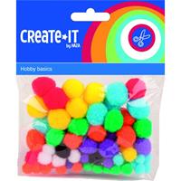 Haza Original Create-It Pompons 78 Stuks