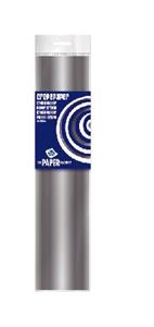 aluminium crêpepapier Zilver 1,5m