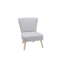 Beliani VAASA Fauteuil Grijs Polyester