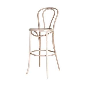 Fameg Vienna Thonet No.18 - Houten barkruk - Whitewash