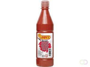 Jovi plakkaatverf, fles van 500 ml, bruin