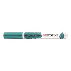 talens Brushpen  Ecoline 640 blauwgroen