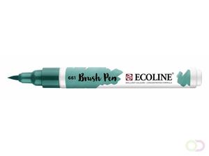 talens Brushpen  Ecoline 661 turquoisegroen