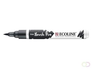 talens Brushpen  Ecoline 706 donkergrijs