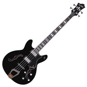 Hagström Hagstrom Viking Short Scale Bass Black