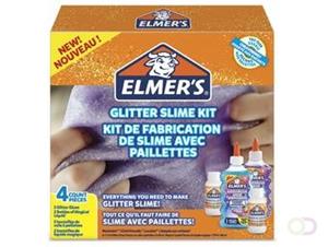 elmer,s ELMER, S Slime Set , Glitter Slime Kit, , 4-teilig