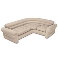 Intex Aufblasbares Ecksofa/Couch 257x203x76 cm 68575NP Beige