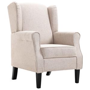 vidaXL Fauteuil Beige