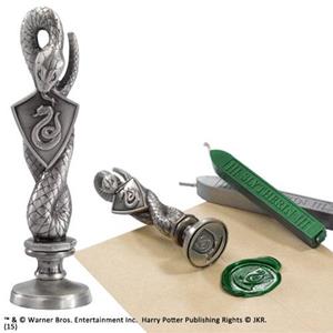 Noble Collection waxzegel Harry Potter Slytherin 10 cm zilver