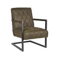 LABEL51 Fauteuil Denmark - Microvezel - Army