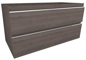 Wiesbaden Tigris onderkast 100 x 46 cm houtnerf grijs 38.6005