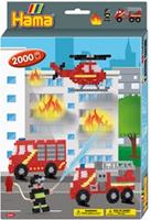 Hama Strijkkralen brandweer 2000-delig