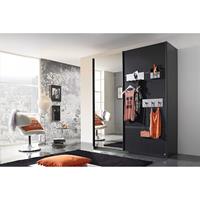 Rauch Orange home24 Rauch Pack´s Schwebetürenschrank Steinheim III Graumetallic mit Spiegel 181x197x59 cm (BxHxT) 2-türig Spanplatte Modern