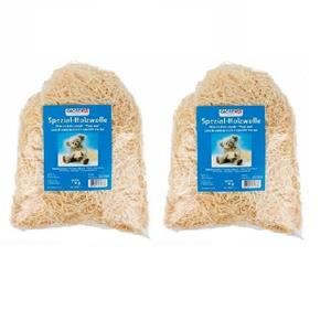 Naturel houtwol 300 gram vulmateriaal Bruin