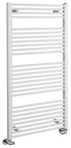 Aqualine Direct badkamer handdoek radiator 75x132cm wit 864 Watt 4-punts aansluiting