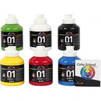 Creativ Company A-Color - Acrylic Paint - Glossy - 6 x 500 ml