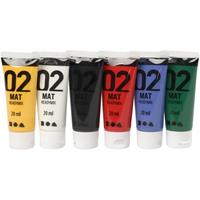 Creativ Company A-Color - Acrylic Paint - Matte - 6 x 20 ml