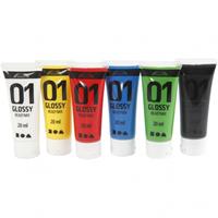 Creativ Company A-Color - Acrylic Paint - Glossy (6 x 20 ml)