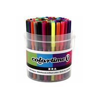 Creativ Company Emmer met 100 pennen, 18 kleuren