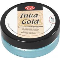 Creativ Company Inka-Gold Glanswax Turquoise, 50ml