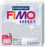 FIMO EFFECT Modelliermasse, ofenhärtend, metallic-silber