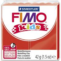 FIMO kids Modelliermasse, ofenhärtend, rot, 42 g