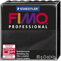 FIMO PROFESSIONAL Modelliermasse, ofenhärtend, schwarz, 85 g