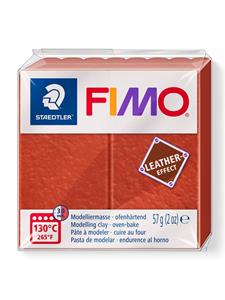 FIMO EFFECT LEATHER Modelliermasse, rost, 57 g