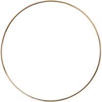 Metalen Draadring Goud, 20cm