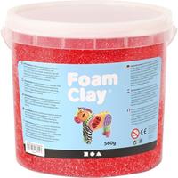 foamclay Foam Clay , Rot, 560 g/ 1 Eimer