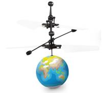 RC copter Earth blauw/zwart junior 16 x 16 cm