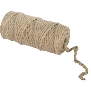 Jute garen naturel op rol 35 meter x 6 mm Beige