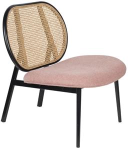 Zuiver Fauteuil Spike naturel/roze