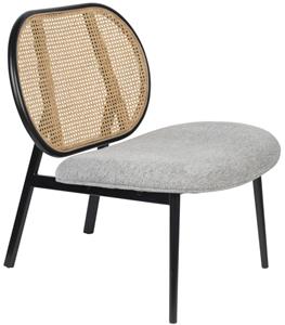 Zuiver Fauteuil Spike naturel/grijs